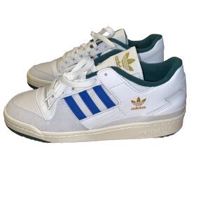 Adidas Forum 84 Low ADV Shoes Size 10 Men's Sneakers White Blue Casual Basketbal